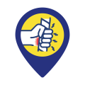 Klik op het pictogram frictiewonden om te zien hoe je ze moet behandelen